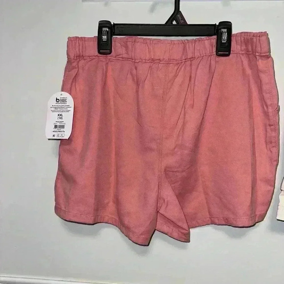 NWT! Lot of 2 Wonder Nation Shorts, Girls (18) XXL, Pink & Cream - Picture 11 of 15